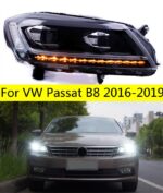 Car Parts LED Headlight Assembly for VW Passat B8 20 16-20 19 LED Turn Signal Lights High Beam Headlamp Facelift