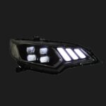 Car Headlights For Honda Fit GK5 Headlights Jazz 14-20 Mustang Styling LED Daytime Lights Dual Projector DRL Front Lamp - Image 3