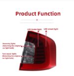 Car Light For Ford Imported EDGE 2009-2014 LED Taillight Assembly Light Guide Running Lights Rear Brake Lights - Image 5