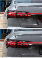 Car Styling for AUDI A6L 20 19-20 22 Taillight Assembly C8 Upgrade Hosch Version A8L Dynamic Turn Signal Rear Lights - Image 5