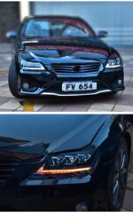 Car Styling Head Lights for Toyota Mark X LED Headlight 2005-2009 Headlights Reiz Bifocal Lens Turn Signal Light - Image 2