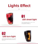 Car Rear Lamp For Ford Raptor Taillight Assembly F150 20 20-2023 Full LED Signal Light Brake Signal Street Lamp - Image 4