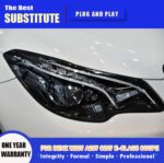 Car Styling for BENZ W207 A207 C207 E-Class Coupe LED Headlight 2009-20 17 DRL Turn Signal High Beam Angel Eye Projector Lens - Image 4