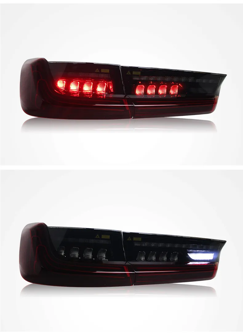 Car LED Rear Taillight For BMW 3 Series G20 20 19-2023 Tail Light Assembly G28 Modified CSL Laser LED Driving Lights Brake Lights