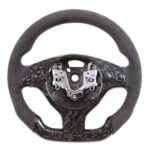 Real Carbon Fiber Customized Steering Wheel Compatible for BMW E46 3 Series 1997-2006 No Airbag - Image 4