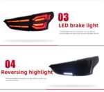 LED Taillight For Nissan Qashqai 20 16-20 22 DRL Running Signal Brake Reversing Parking Tail Light Assembly - Image 5