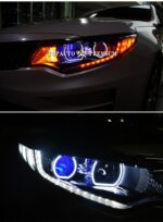 Head Lamp for KIA K5 Optima LED Headlight 20 15-20 18 Headlights K5 Optima DRL Turn Signal High Beam Angel Eye Projector Lens - Image 4