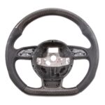 Customized Real Carbon Fiber Racing Wheel for Audi RS3 RS4 Steering Wheel - Image 4