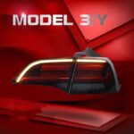 Auto Taillight For Tesla Model3 Taillight Assembly ModelY Modified OLED Pixel Running Light Flow Turn Signal Lights - Image 5