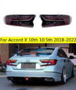 Car Lights For HONDA Accord X 20 18-2022 10th 10.5th LED Auto Taillights Assembly Upgrade Dynamic Lamp Start Animation Accessories Kit