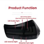 Car Lights For Lexus RX300 2004-2009 RX350 Upgrade LED Taillight Assembly LED Driving Lights Streamer Turn Signal - Image 3
