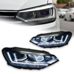 Car Head Lamps For VW Touran 20 16-20 20 Touran L LED Upgrade Lens Dynamic Signal Headlight Assembly
