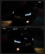 Auto Headlights for AUDI Q7 2006-20 15 LED High Beam Laser Lens LED DRL Running Water Turn Signal Lamp - Image 4
