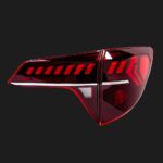 Car Tail Lights For Honda HRV HR-V 2014-2021 LED DRL Q7 Style Running Signal Brake Reversing Parking Taillights - Image 2