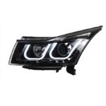 Headlight For Cruze 20 08-20 15 LED Head Lamp DRL Turn Signal Angel Eyes Daytime Light LED Projector Bifocal Lens - Image 2