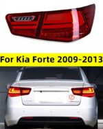 LED Tail Light For Kia Forte 2009-2013 Rear Fog LED Dynamic Turn Signal Lights Car Reverse Taillights Assembly