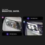 Headlights For Navara Headlights 20 14-20 21 NP300 Frontier LED Headlight LED DRL Auto Daytime Light - Image 3