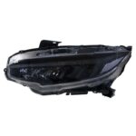 Auto Front Headlights For Honda Civic Ten Generation Upgrade Dragon Wing Style Lights APP Control 7 Color LED Turn Signal Headlight - Image 2