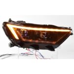 Auto Tuning Headlights For vw TROC 20 18-20 21 Headlight DRL Lens H7 LED Bulb Daytime Running Lights Assembly - Image 3