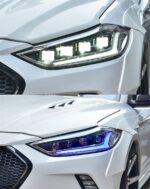 LED HeadLight Assembly For Hyundai Elantra 20 16-20 20 Matrix Front Headlights Replacement Signal Driving Light - Image 5
