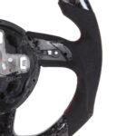 Auto Parts Round LED Steering Wheel for AUDI TT TTRS R8 RS RS4 RS5 RS6 RS7 S4 S5 S6 S7 S8 Carbon Fiber - Image 5