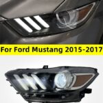 LED Headlights For Ford Mustang 20 15-20 17 LED Daytime Lights Front Lamp LED Headlight Turn Signal Light
