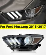 LED Headlights For Ford Mustang 20 15-20 17 LED Daytime Lights Front Lamp LED Headlight Turn Signal Light