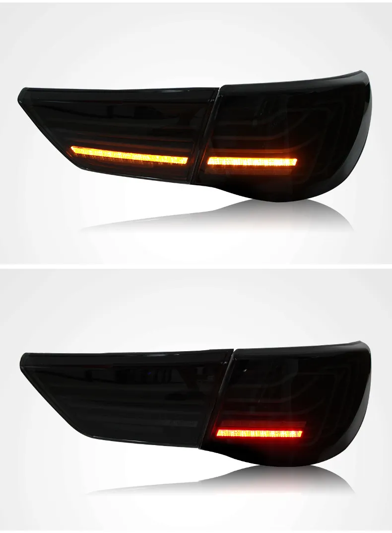 LED Tail Lamp Assembly For Toyota REIZ 2010-2012 RGB LED Highlight Running Light Turn Signal Brake Light Stop Light