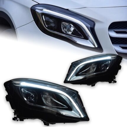 Headlight For Benz GLA X156 Headlights 20 15-20 19 GLA 200 LED Headlight DRL LED Projector Lens GLA300
