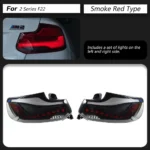 Taillight for BMW 2 Series F22 F23 LED Tail Light 220i 225i F44 F45 F46 Brake Driving Reversing Highlight Signal Lamp - Image 7