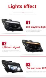Headlight For BENZ VITO 20 18-2024 V260 Headlight Assembly Far and Near LED Flowing Light Turn Signal - Image 4