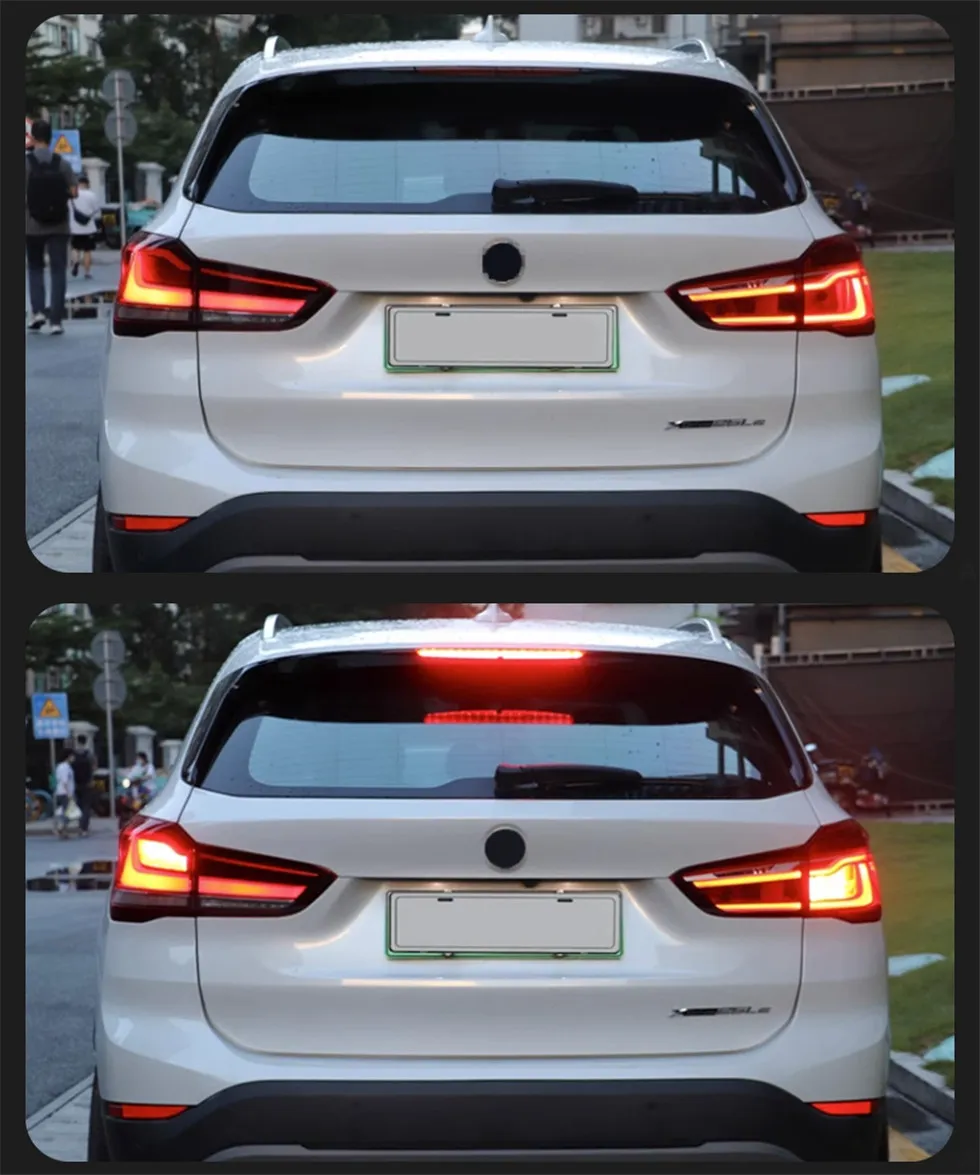 Car Taillights for BMW X1 LED Tail Light 20 17-20 21 F48 DRL Running Signal Brake Reversing Parking Tail Lamp Assembly