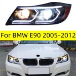 Car Styling Front Lamp for BMW E90 Headlights 2005-2012 320i 318i 323i 325i E90 Headlight DRL Hid Bi Xenon Beam Accessories