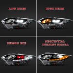 LED Headlights Bulb for Honda VEZEL 20 15-20 18 Highlight Running Lights Upgrade Headlights With Demon Eye - Image 3