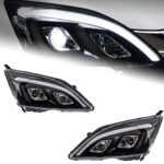 Honda CRV 2007-2011 LED Head Lamp Upgrade DRL Dynamic Signal Lamp Head Lamp Front light Assembly - Image 2