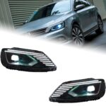 Car Model Head Lamp for VW Jetta 2011-20 18 Jetta Gli LED Headlight Europe Version Daytime Signal Front Light Assembly - Image 2