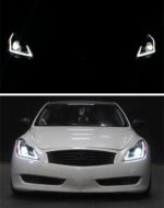 Car Light Assembly for Infiniti G25 G35 G37 LED Headlight 2006-2012 Q60 Angel Eye Front Lamp DRL Signal Lights - Image 5