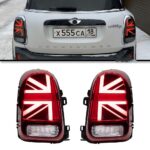 Car Taillights for MINI Cooper Countryman 20 14-20 19 F60 Dynamic Signal Tail Lamp DRL Brake Reverse Lights