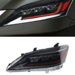 Headlight Assembly for Lexus ES 2006-2012 LED Turn Signal Front Headlight Replacement DRL Daytime Running Light
