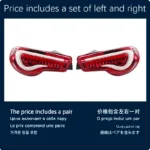 Car Lights For Toyota 86 86GT BRZ 2012-20 19 LED Auto Taillight Assembly Upgrade All New Design Dynamic Signal Lamp Accessories - Image 9