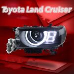 Car Headlight For Land Cruiser 2016-2021 Defender Style LED Lens Laser Headlights Daytime Running Lights - Image 5
