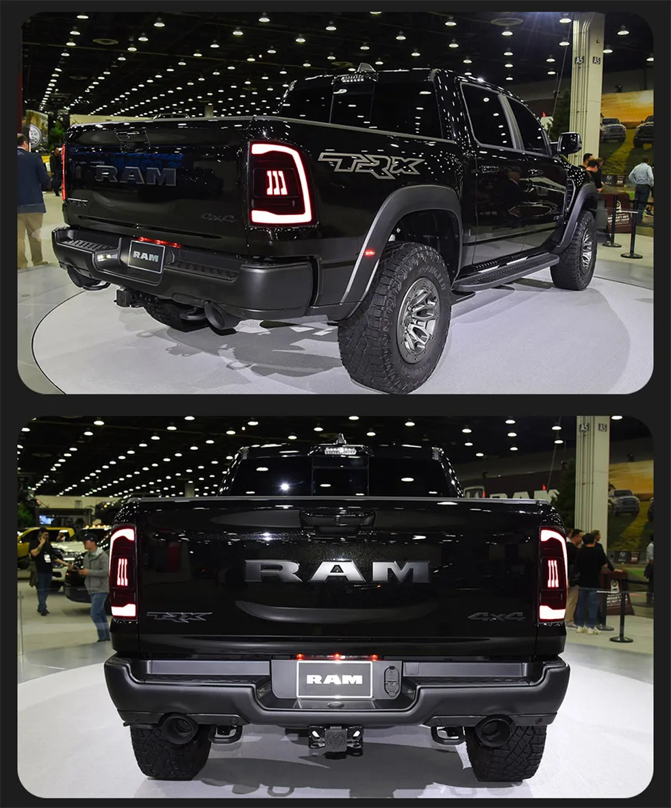 LED Taillight Assembly for Dodge Ram 20 09-20 18 Ram1500 2500 Upgrade Daytime Running Light Brake Light Flow Turn Signal