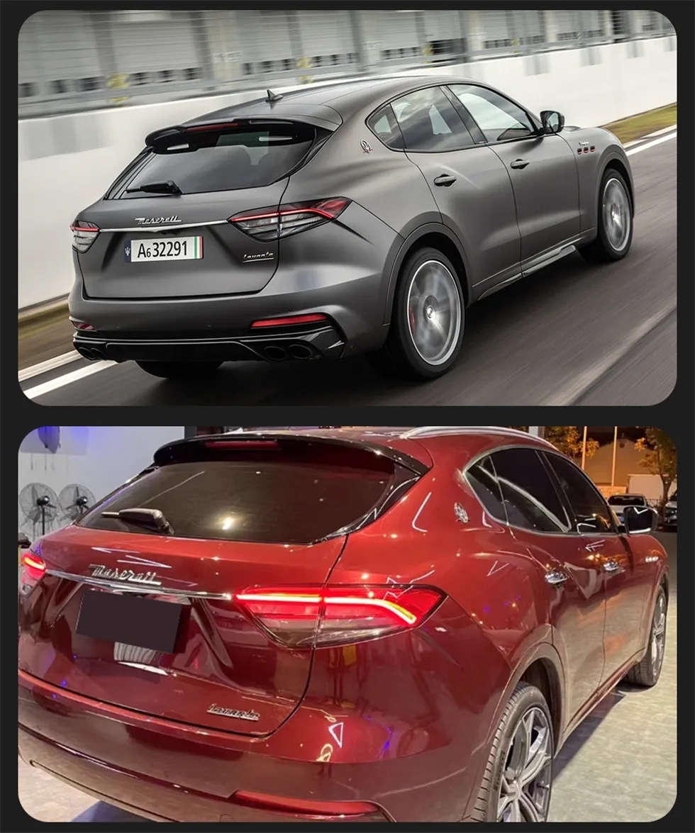 Taillight Assembly For Maserati Levante 20 16-20 20 Styling LED Running Lights Turn Signal Brake Lamp