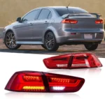 Auto Tuning Taillights For Mitsubishi Lancer EX 20 08-20 18 Tail Lamp LED Assembly Streaming Turn Signal Lights Fish Bone Style - Image 8