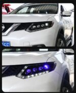 Car Head Light Assembly for Nissan X-trail Headlights 2014 Rouge LED Headlight Orignal Design DRL Hid Option Beam Lights - Image 5