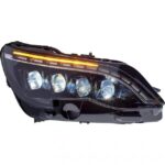 LED Light Bulbs Headlights For Peugeot 4008 5008 20 17-20 21 High Beam Lights Blue DRL Turn Signal Headlight - Image 2
