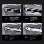 Car Lights For BMW 7 Series G11 Headlights G12 LCI Style LED Auto Headlight Assembly Upgrade - Image 3