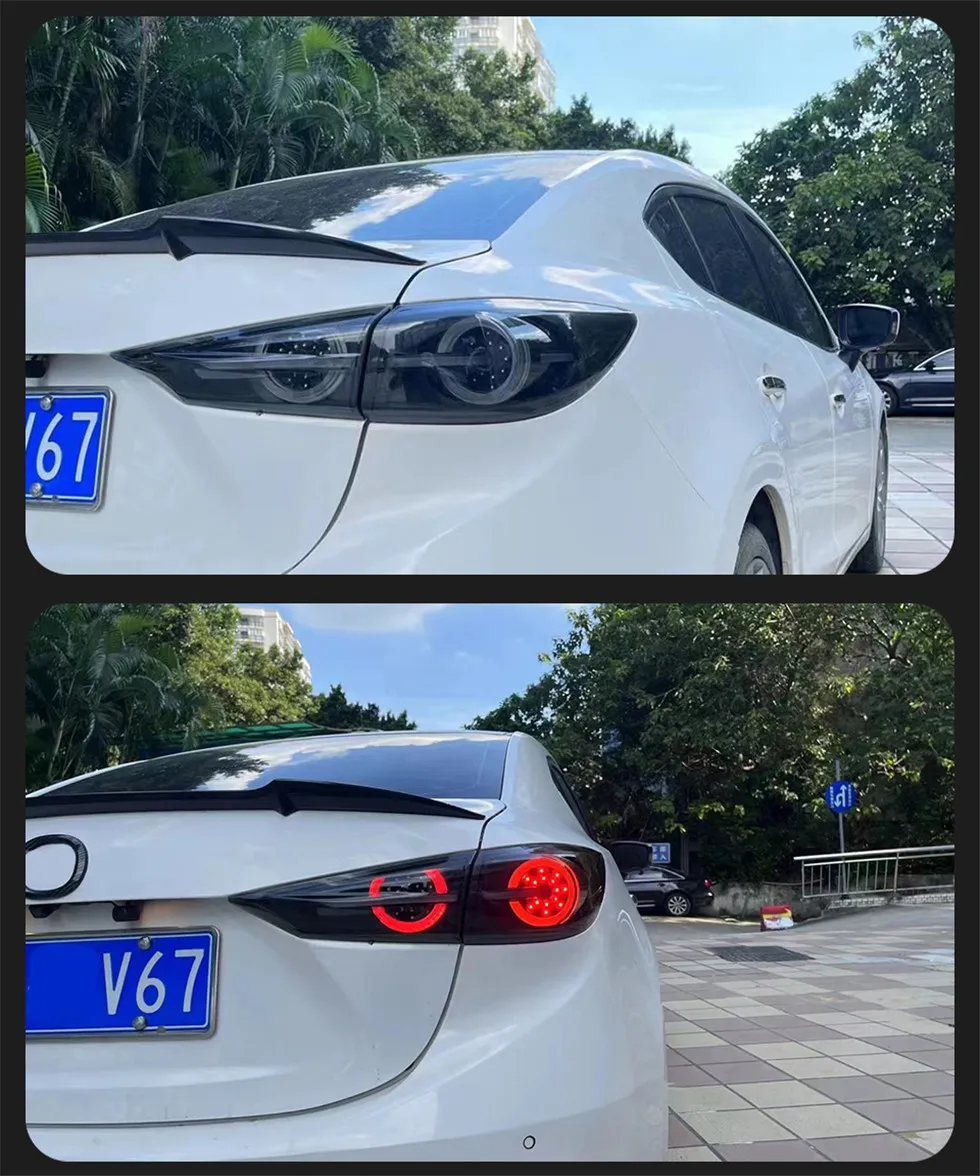 Auto Taillight For Mazda 3 LED Taillight 2014-20 19 Axela Styling LED Running Lights Sequential Signal lamp