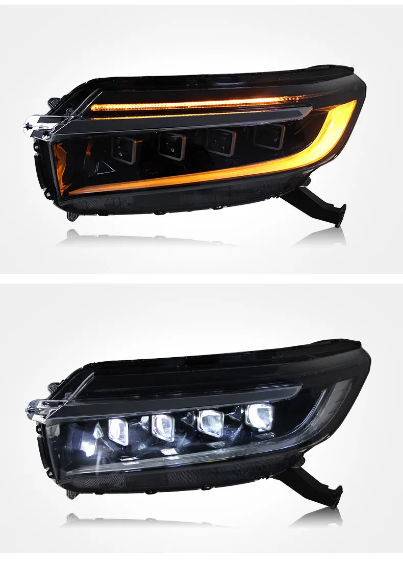 Auto Headlights For Honda AVANCIER 20 17-2023 LED Lens Head Lights High Beam Turn Signal Running Light