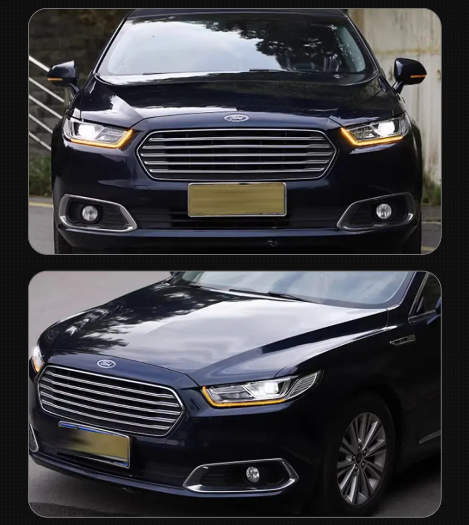 Car Styling Headlight for Ford Taurus 2015-2018 Taurus LED Fromt Lamps Upgrade Dynamic Turn Signal Headlamp Assembly